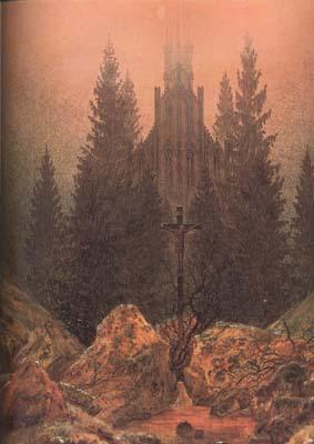 Caspar David Friedrich Cross in the Mountains (mk10)